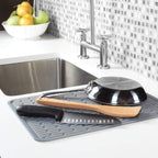 OXO 1372100 Good Grips Silicone Stemware Drying Mat,