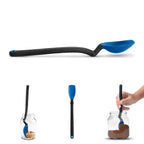 Dreamfarm Supoon | Non-Stick Silicone Sit Up Scraping & Cooking Spoon with Measuring Lines
