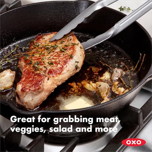 OXO Good Grips Stainless-Steel Locking Tongs