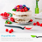 Dreamfarm Supoon | Non-Stick Silicone Sit Up Scraping & Cooking Spoon with Measuring Lines