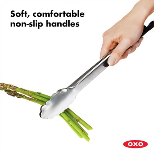 OXO Good Grips Stainless-Steel Locking Tongs