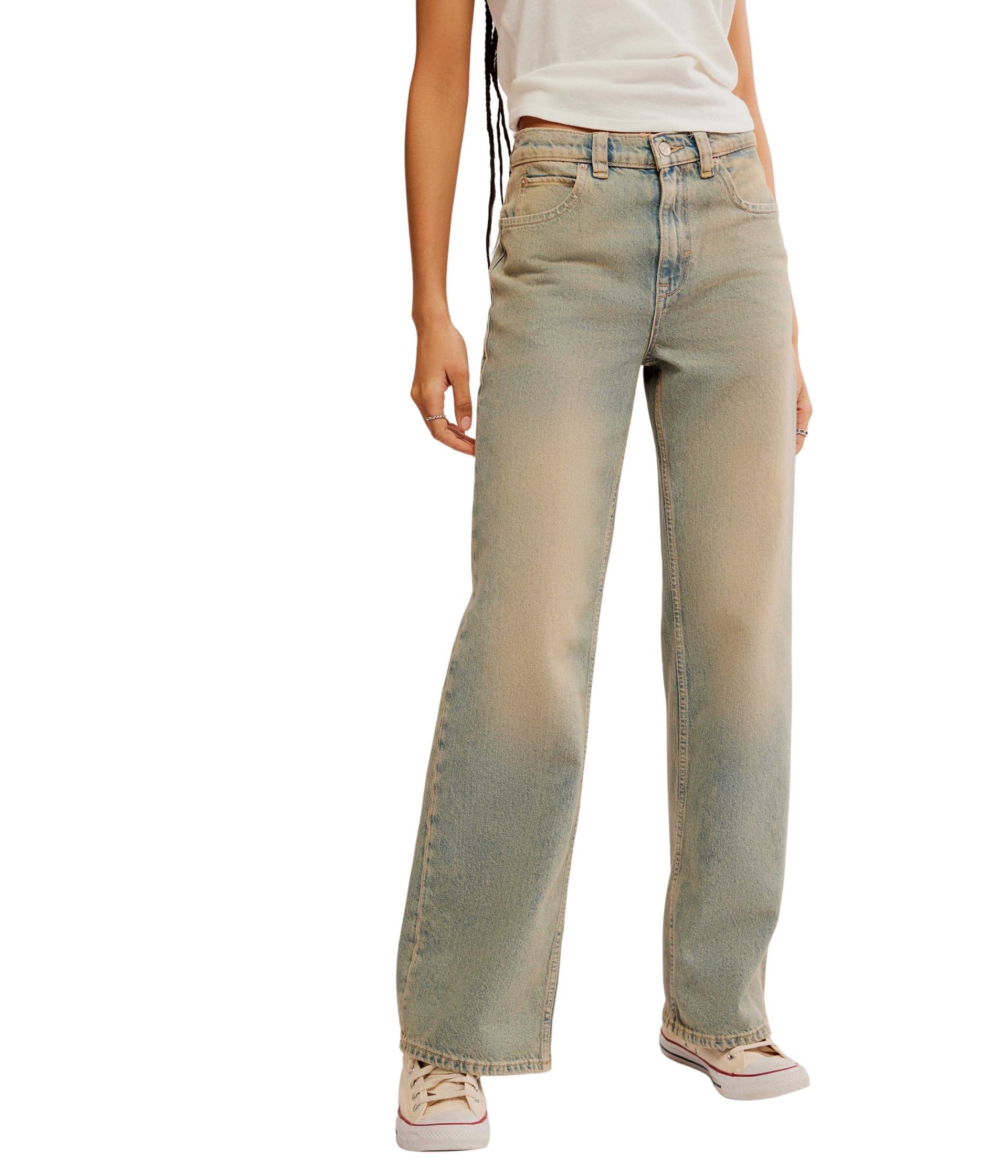 Free People Women's Tinsley Baggy High-Rise Skinny
