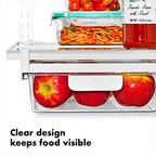 OXO Good Grips Fridge Undershelf Drawer 10 in - for Deli Meat, Cheese, Produce and More