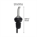 OXO SteeL Bottle Pourer, Stainless Steel, 4 Oz