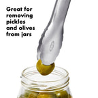 OXO Good Grips Stainless-Steel Locking Tongs