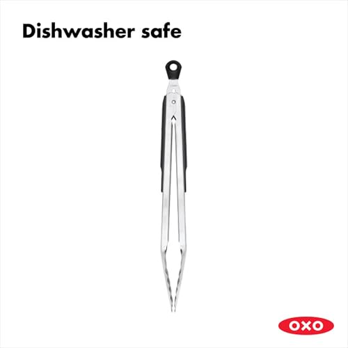 OXO Good Grips Stainless-Steel Locking Tongs