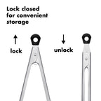 OXO Good Grips Stainless-Steel Locking Tongs