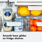 OXO Good Grips 4-Piece Fridge Storage Bin Starter Set