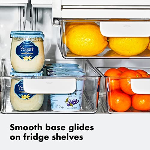 OXO Good Grips 4-Piece Fridge Storage Bin Starter Set