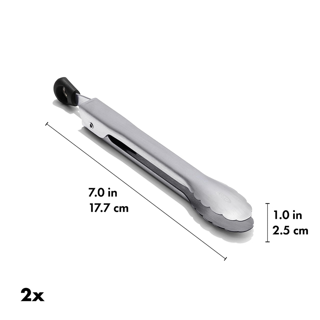 OXO Good Grips Stainless-Steel Locking Tongs